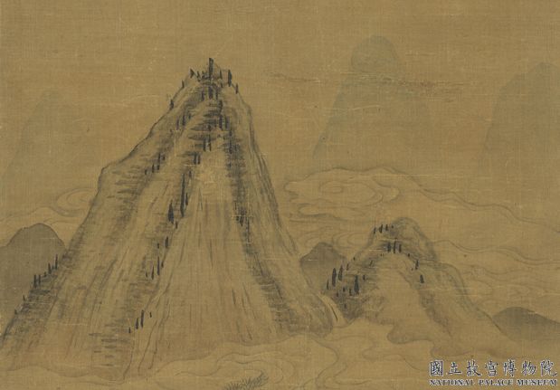 明文伯仁畫山水　軸